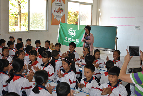 高級心理咨詢師為小學生開展心理輔導